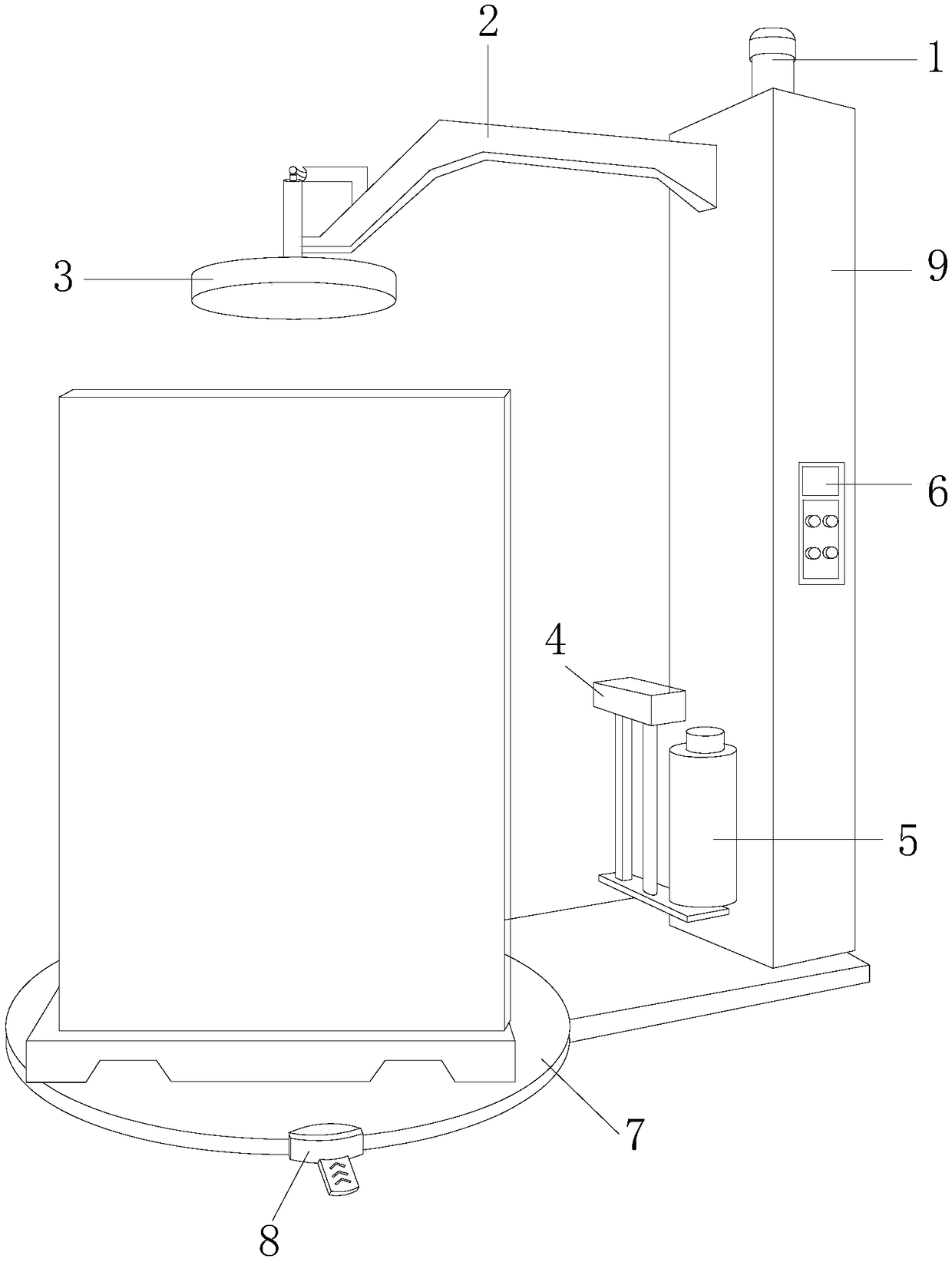 Building material decorative sheet bundling device