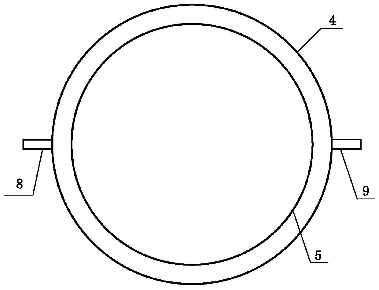 A phase change heat storage enhancement device based on a rotating magnetic field and its operating method