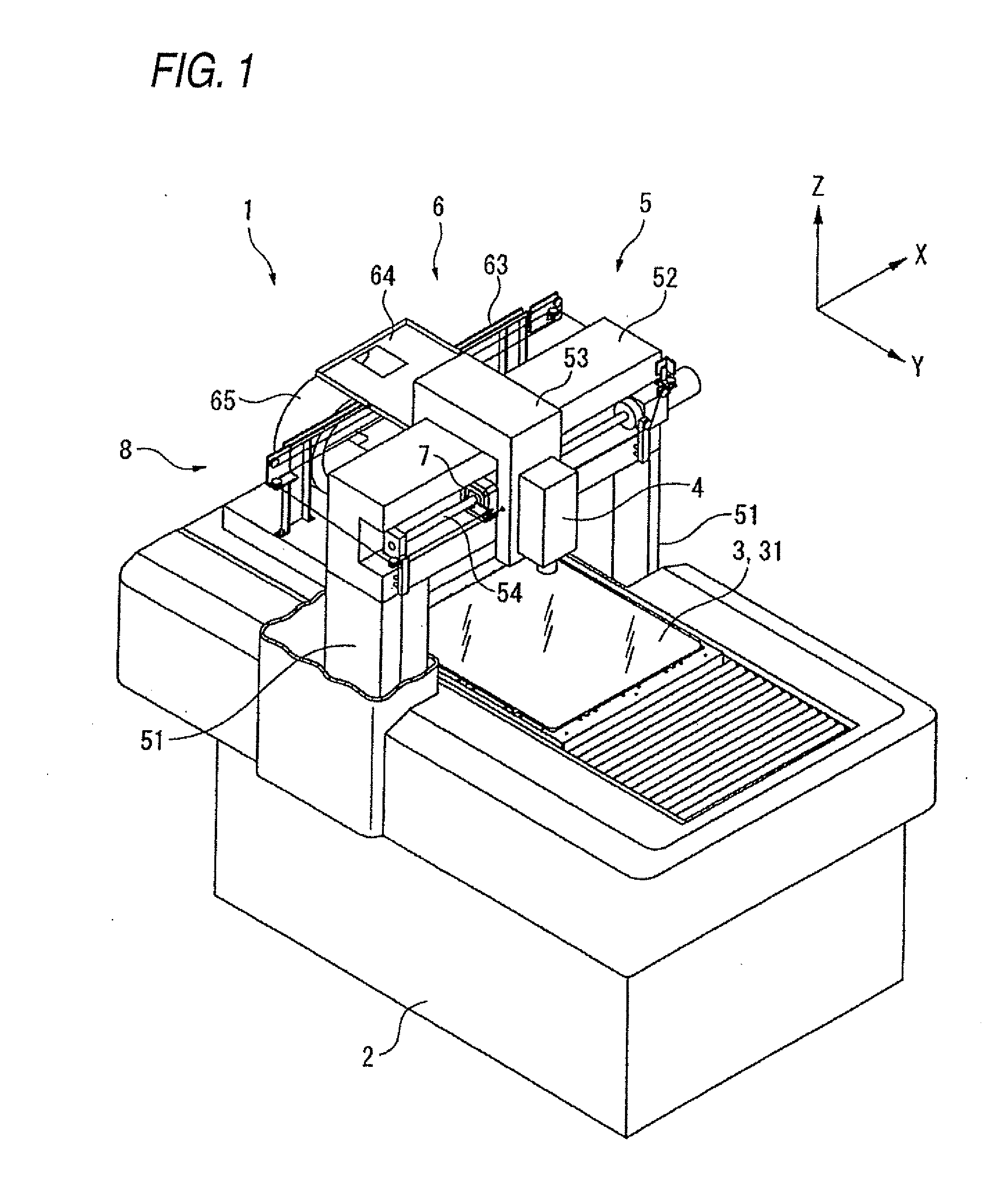 Synchronous moving device and image measuring apparatus