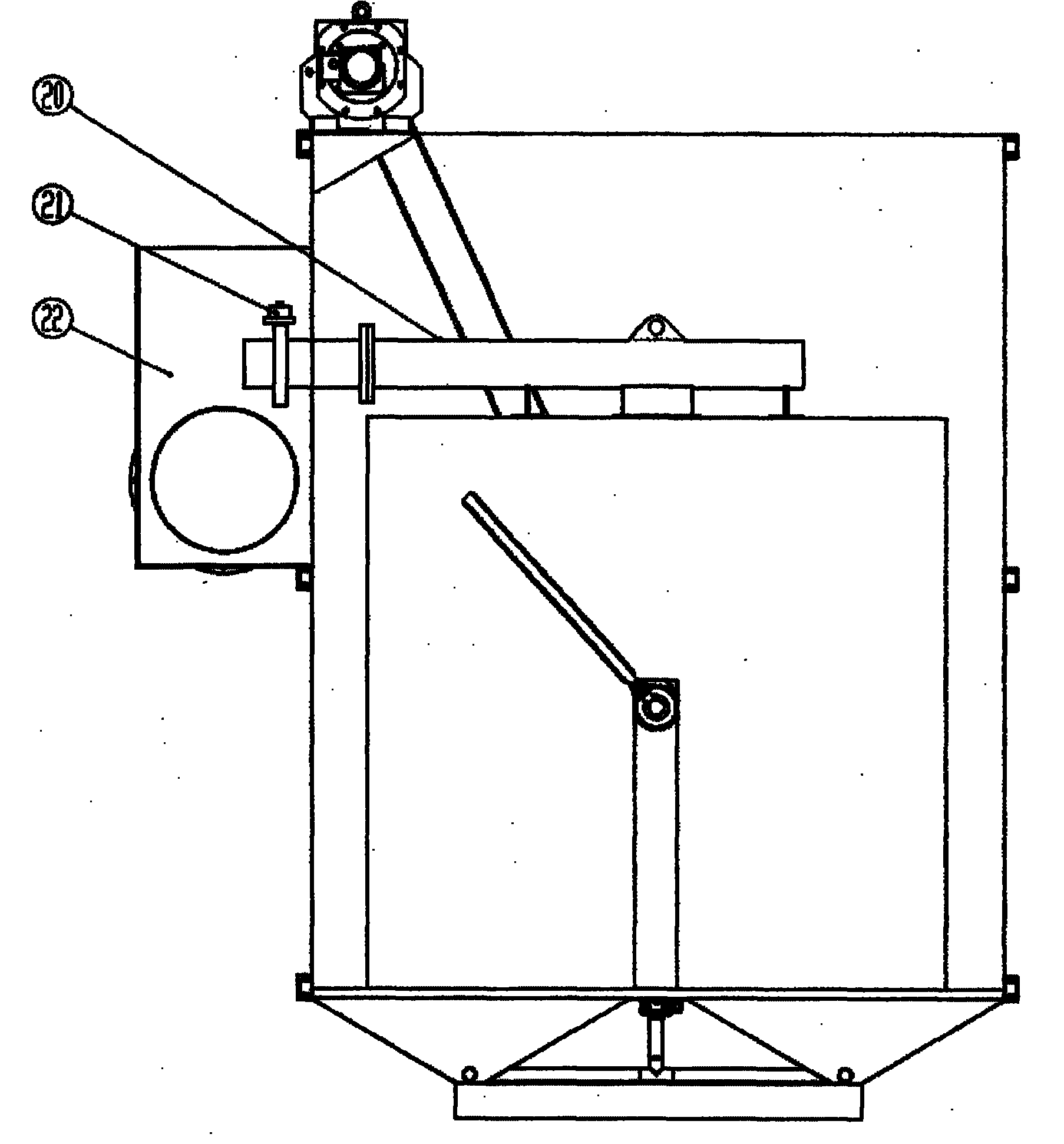 Microporous filter cloth filtering machine