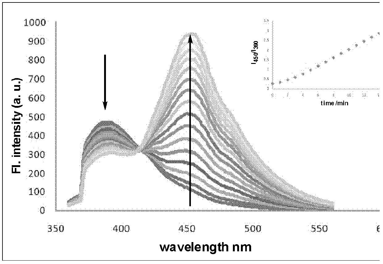 Amino acid-fluorophore compound and application thereof