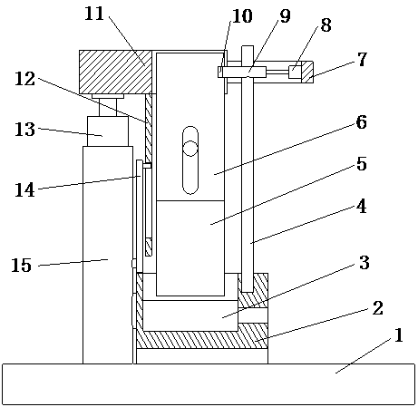 Correction device for anti-sticking machine for preventing falling deviation of products