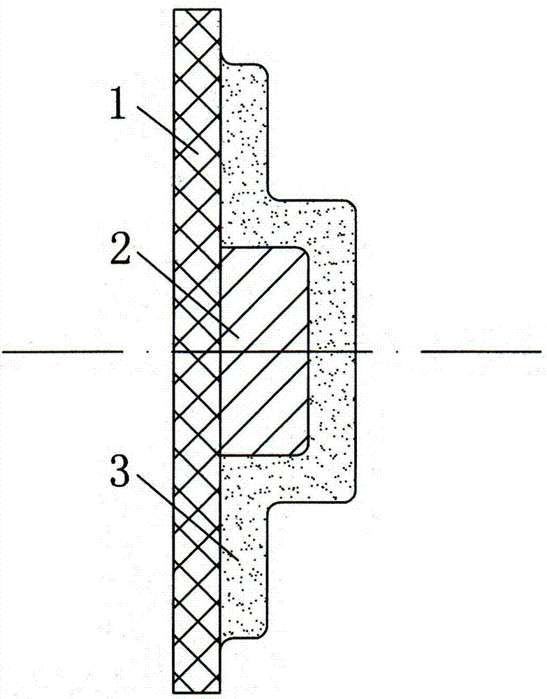 Chinese medicinal magneto-therapy externally applied plaster applied to human acupuncture points and used for treating asthma