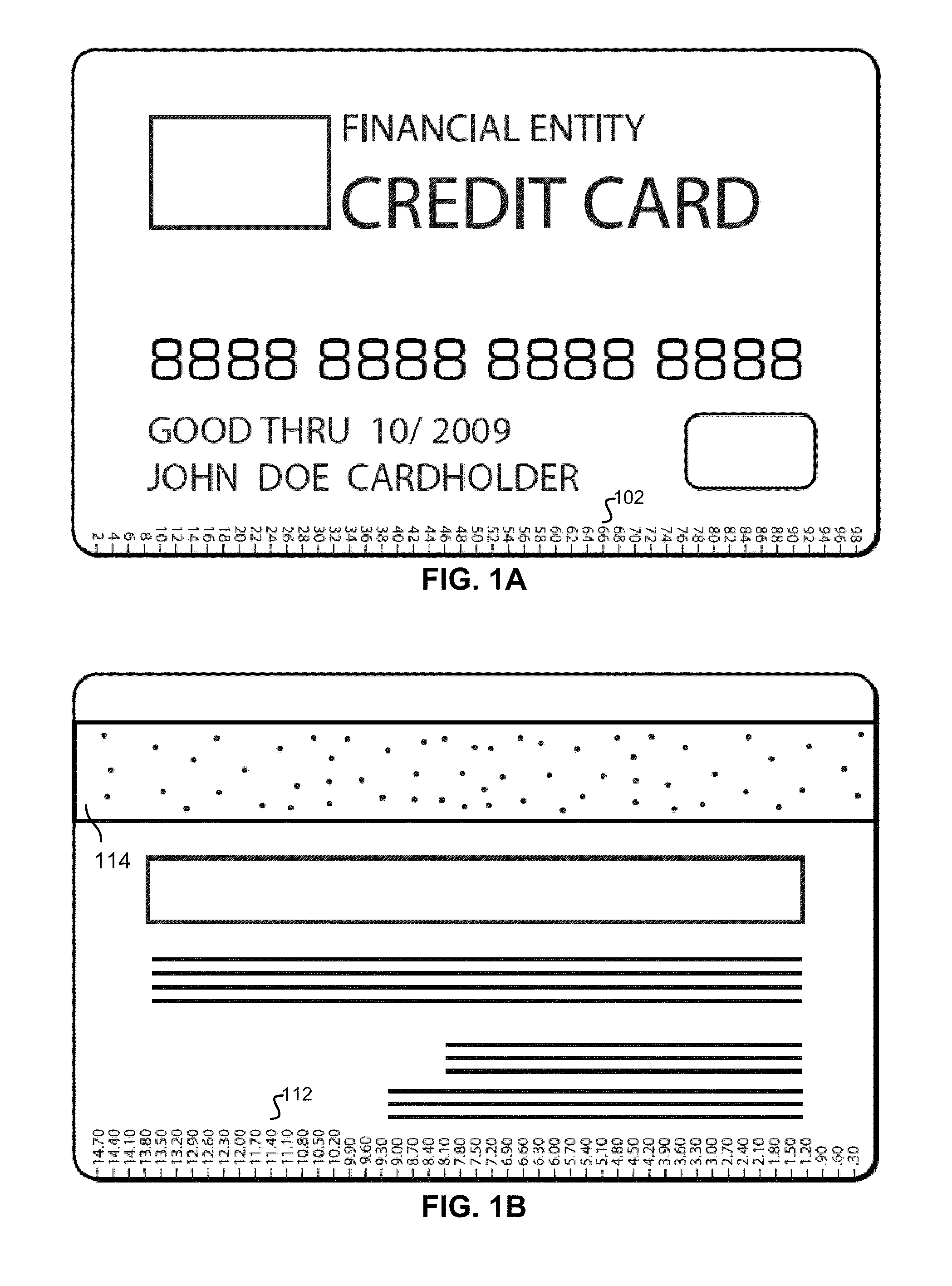 Transaction card with three-dimensional tipping guide