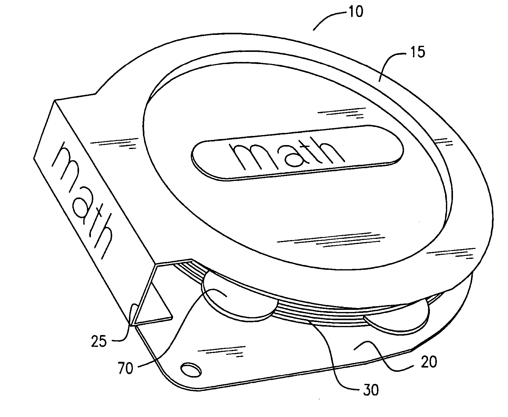 Book with rotating device