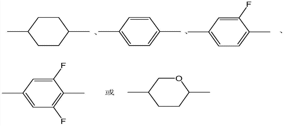 Liquid crystal composition containing compound with dioxygen heterocyclic structure and application of liquid crystal composition