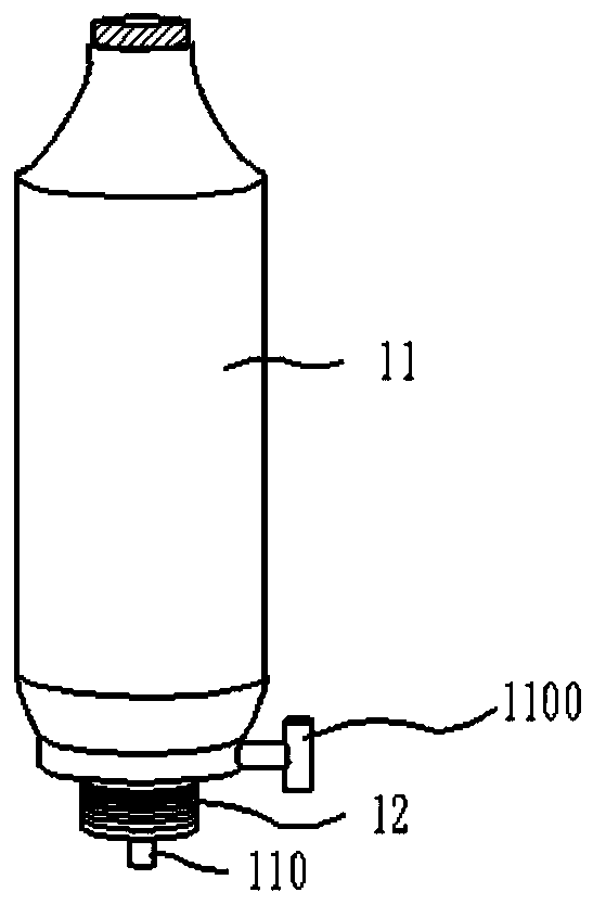 Multi-gradient quantitative alcohol blending bottle