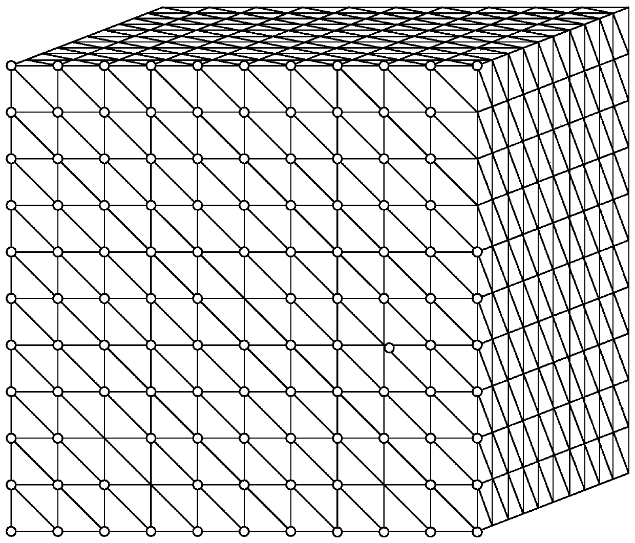 Ultrasonic aerial tactile rendering method based on three-dimensional grid model