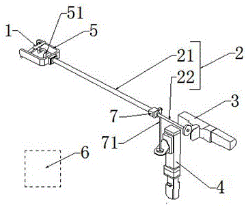 Laser microwave reflective mirror control device