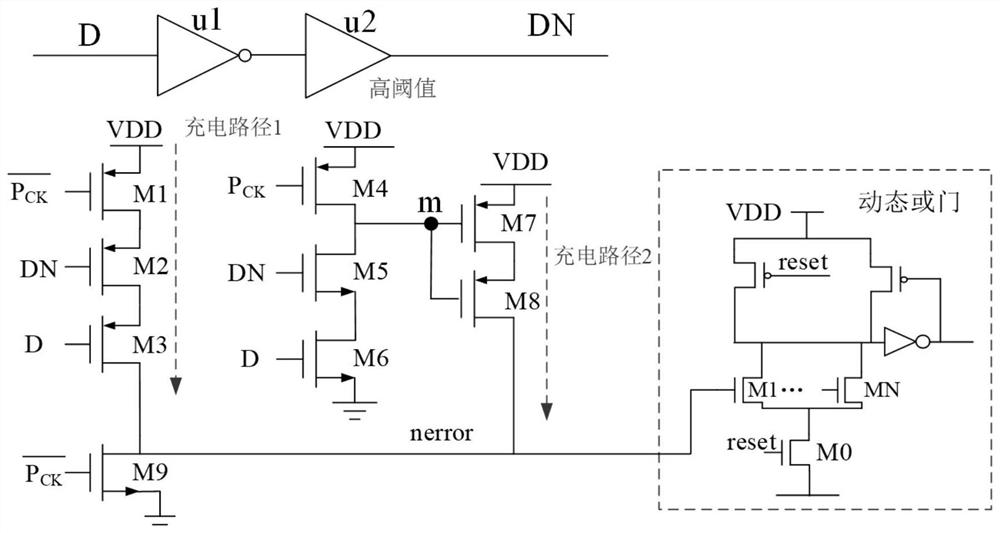 Current type level jump monitoring unit