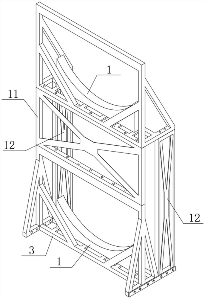 Fan blade storage mechanism and combined mechanism