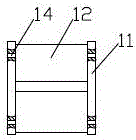 A prefabricated simple house structure