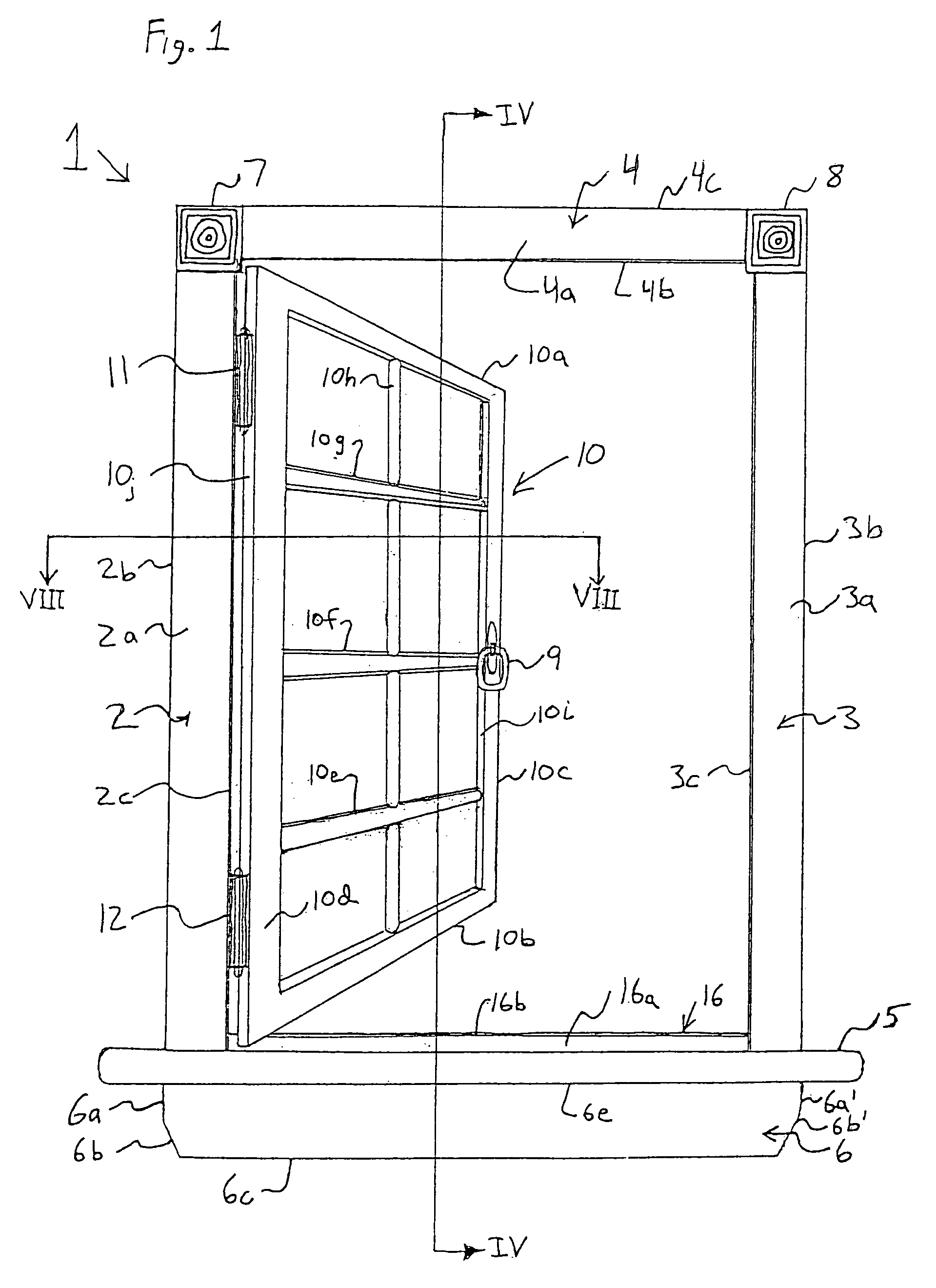 Decorative device having the appearance of a window and displaying an external scenery