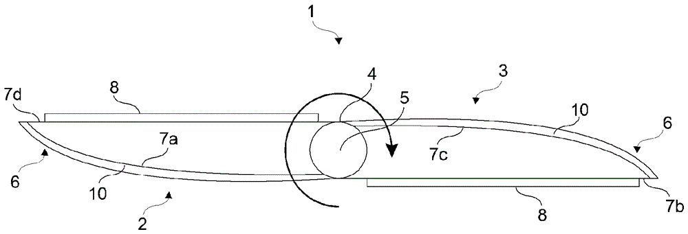 Improved blade tool for use in a kitchen appliance and kitchen appliance having the same