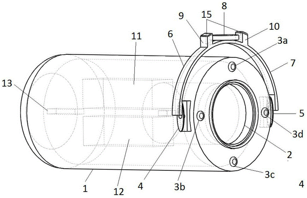 Eddy current heating type pipeline defect infrared imaging testing device and test method