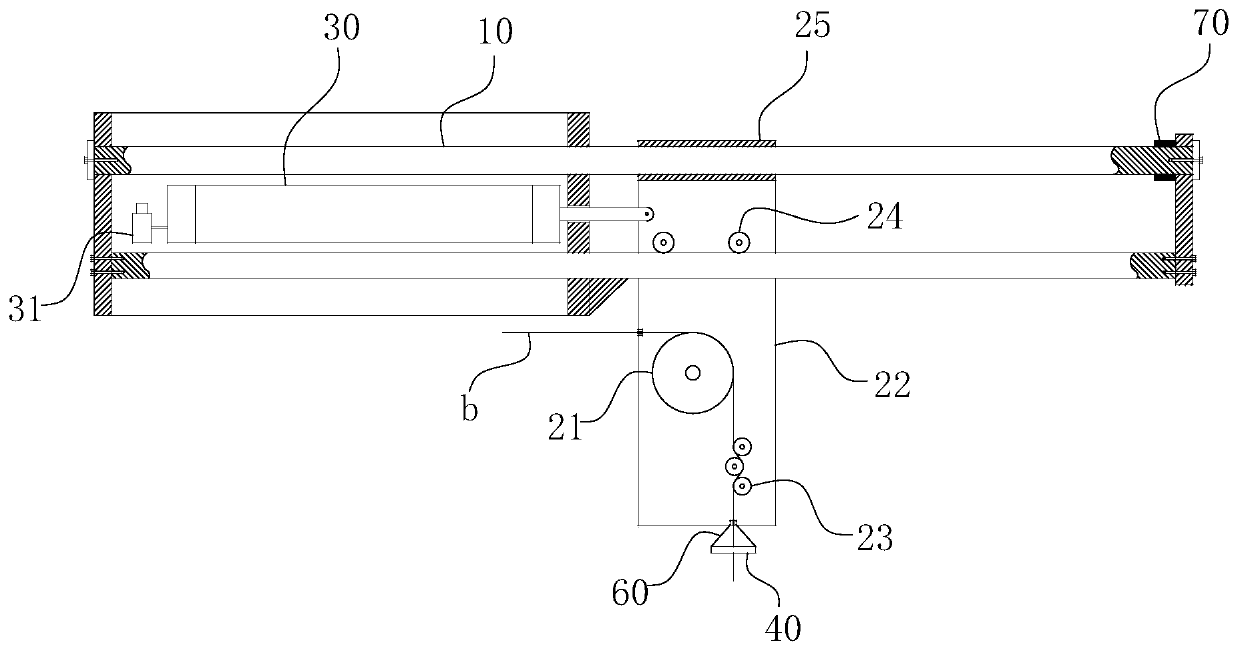 An inductive automatic wire changing system for multi-head wire drawing machine