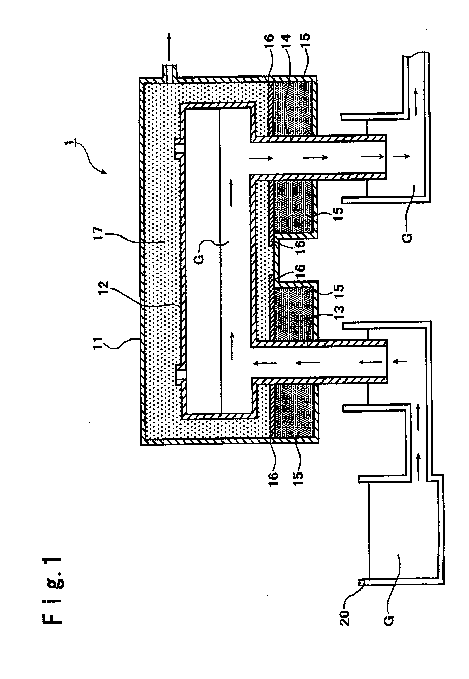 Backup structure for an uprising pipe or downfalling pipe in a vacuum degassing apparatus