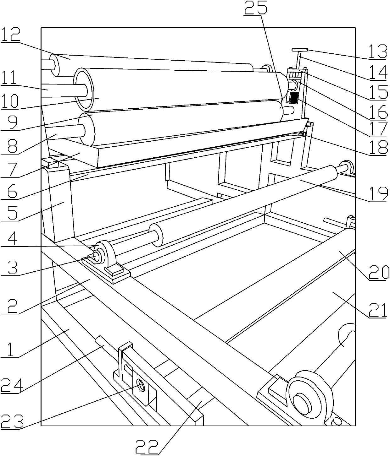 Abrasive paper printing and water feeding mechanism