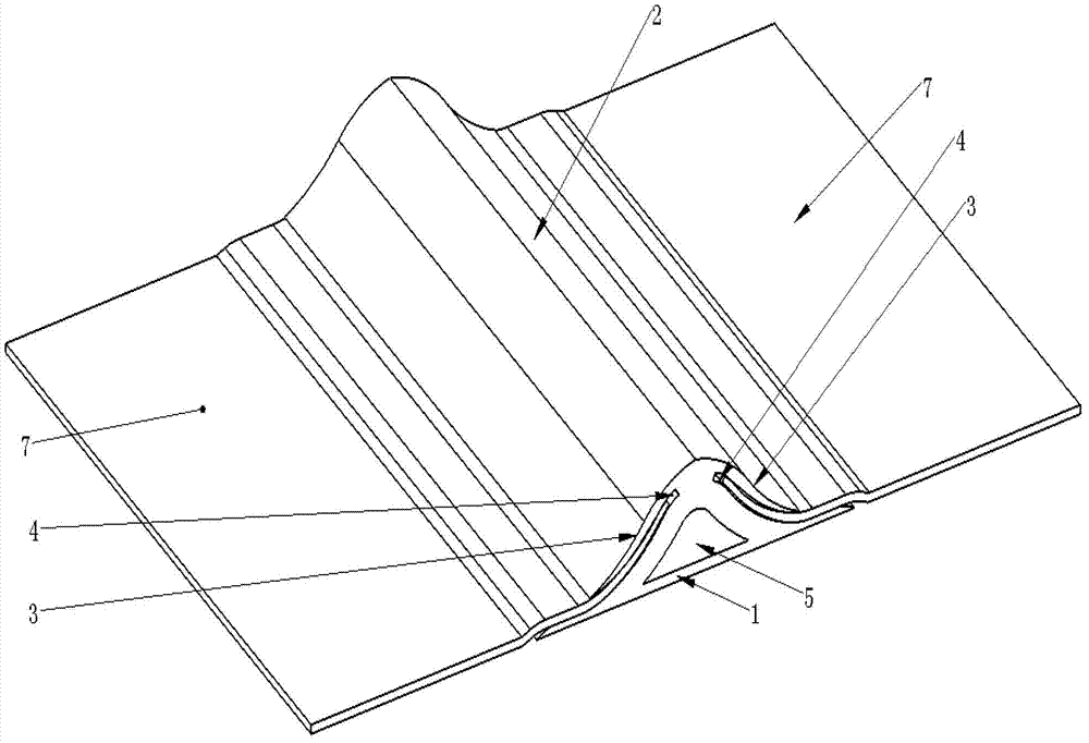 Roof waterproofing sealing strip