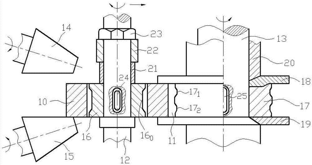 Method for rolling and forming GH536 high-temperature alloy complicated irregular cross section annular part