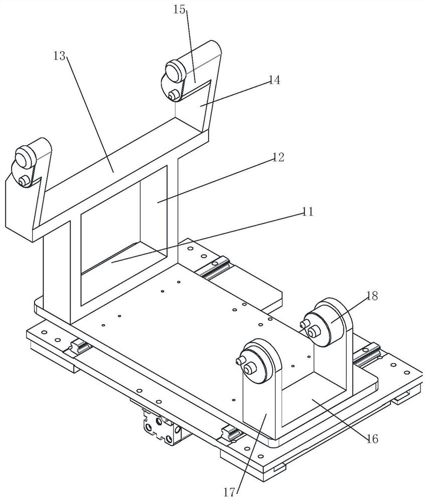 Floatable positioning tool for welding support of heliostat bracket main beam