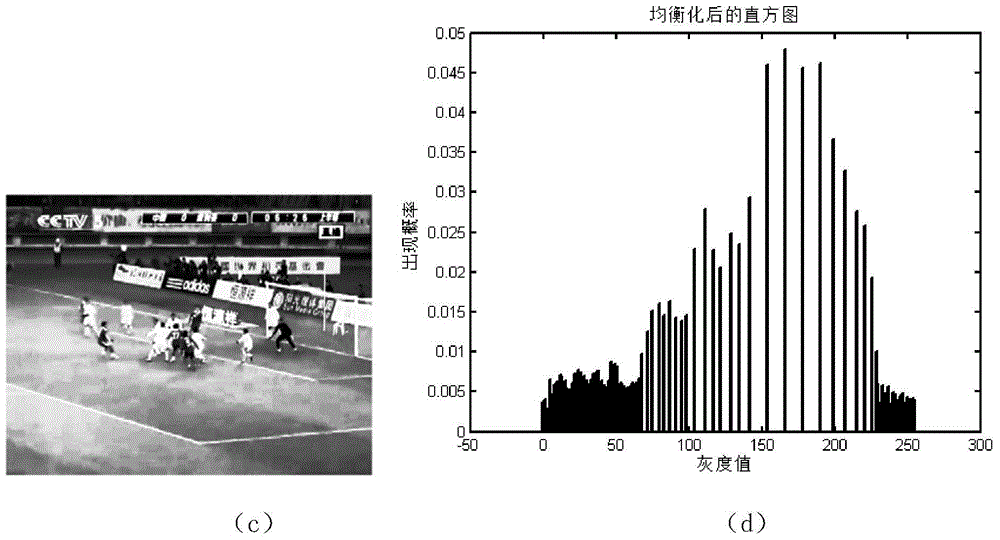 Match video image enhancement method based on wavelet analysis and pseudo-color processing