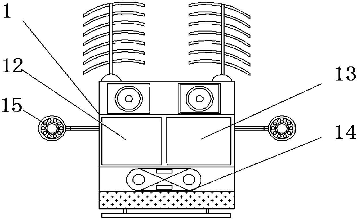 One-path video device for beidou video monitoring of inland vessels