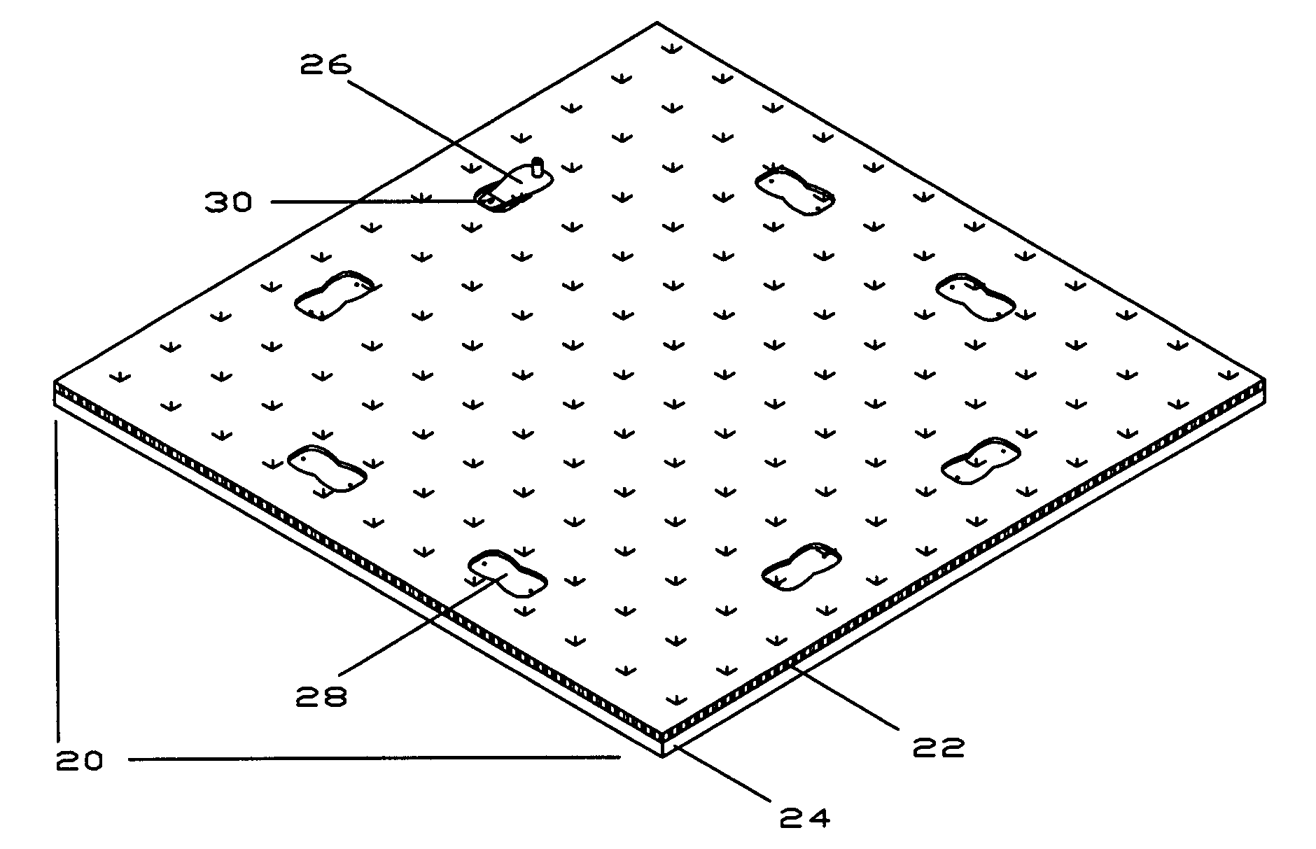 Golf mat apparatus