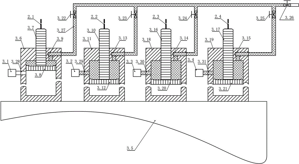 Detection device for steel wire rope tension of friction type hoister