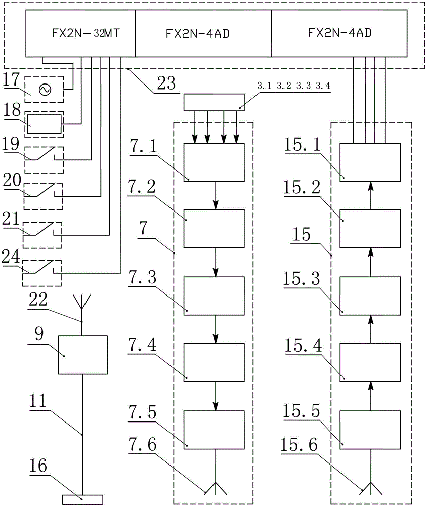 Detection device for steel wire rope tension of friction type hoister