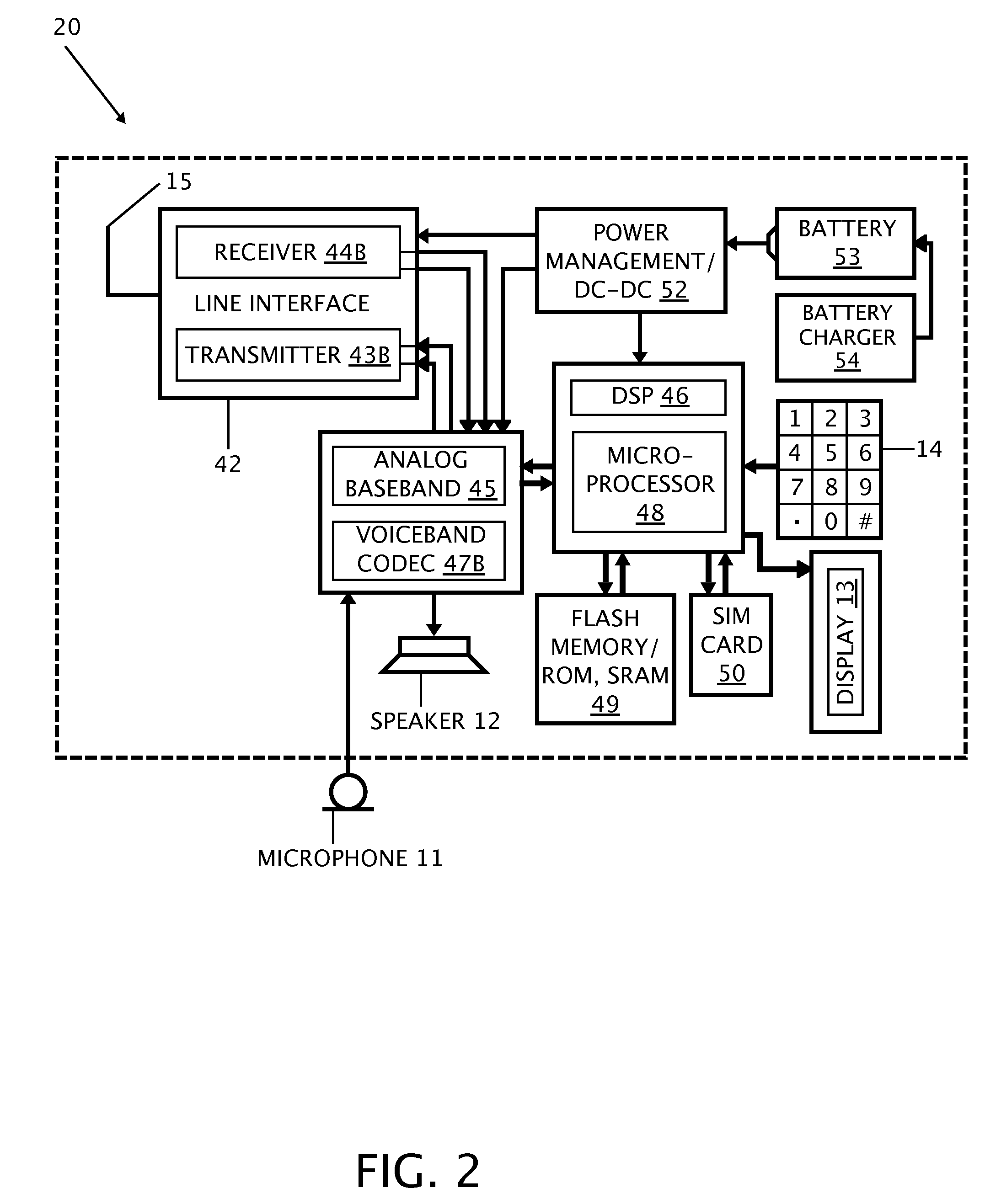 Voice coder with two microphone system and strategic microphone placement to deter obstruction for a digital communication device
