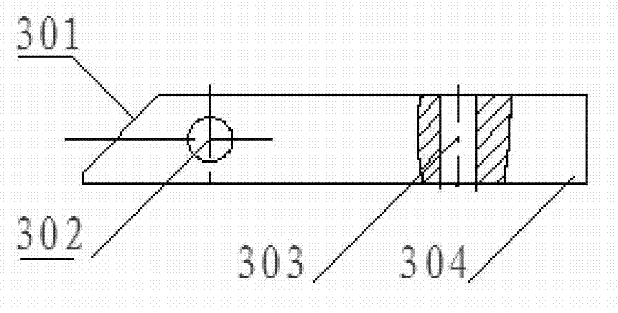 Device for measuring shearing force of metal part