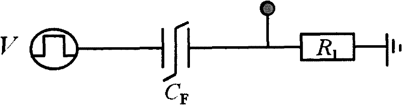 Method for measuring ferroelectric hysteresis loop of leakage ferroelectric film