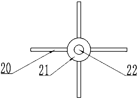 A graphite crushing and iron removal device