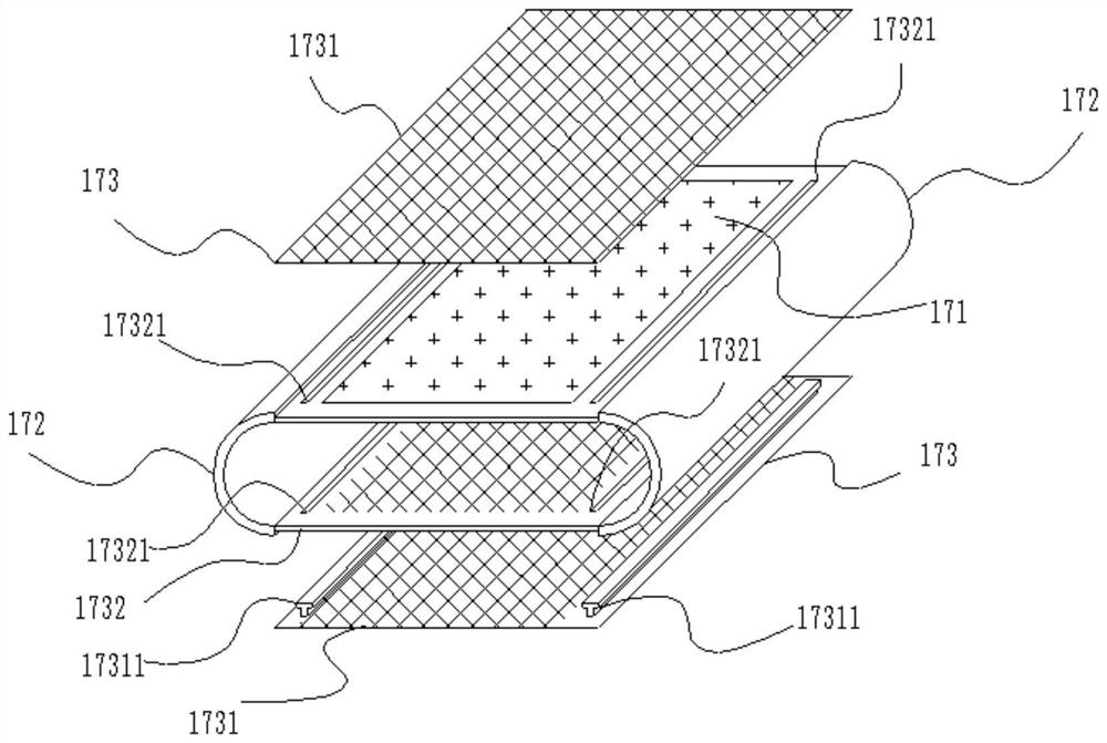 Filtration device and method composed of transmission cross-flow flat-plate membrane member