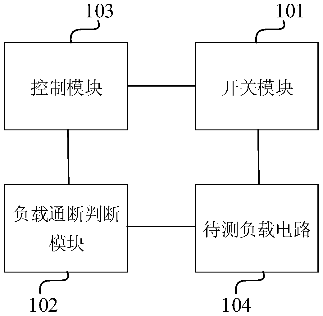 Off-state load open circuit detection circuit