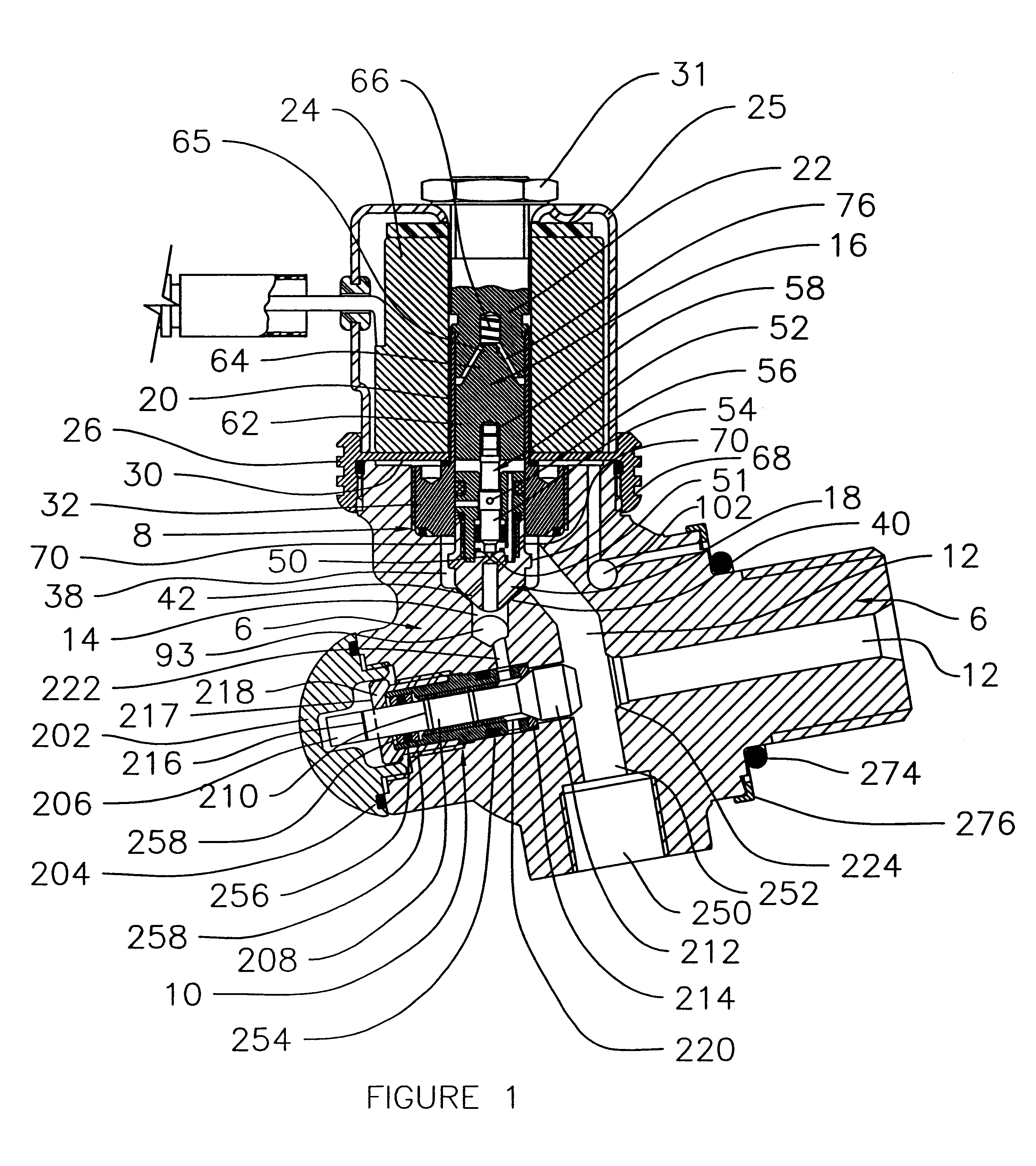 Instant-on vented tank valve with manual override and method of operation thereof