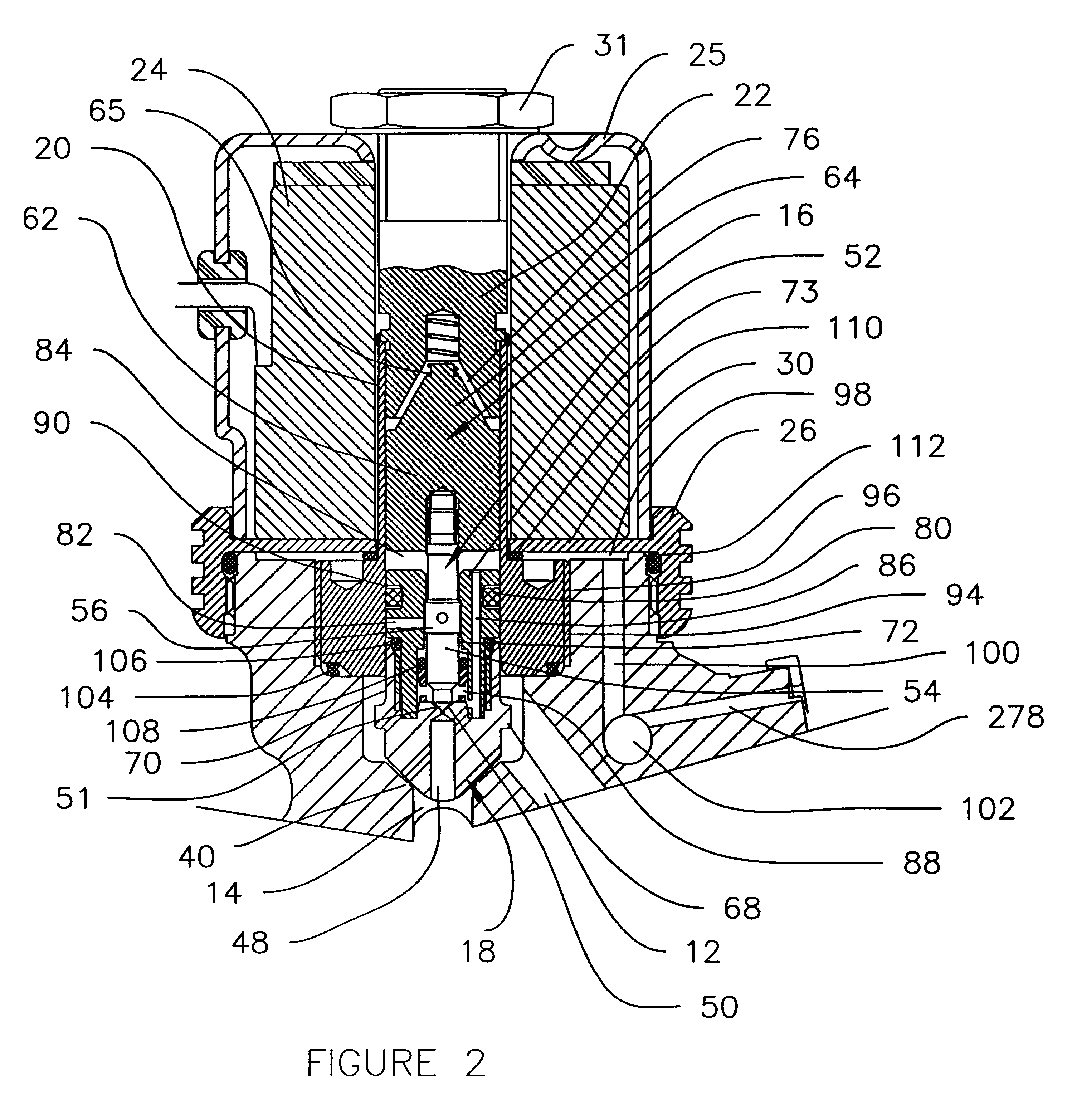 Instant-on vented tank valve with manual override and method of operation thereof