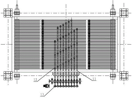 Cement kiln kiln tail and bypass waste heat boiler