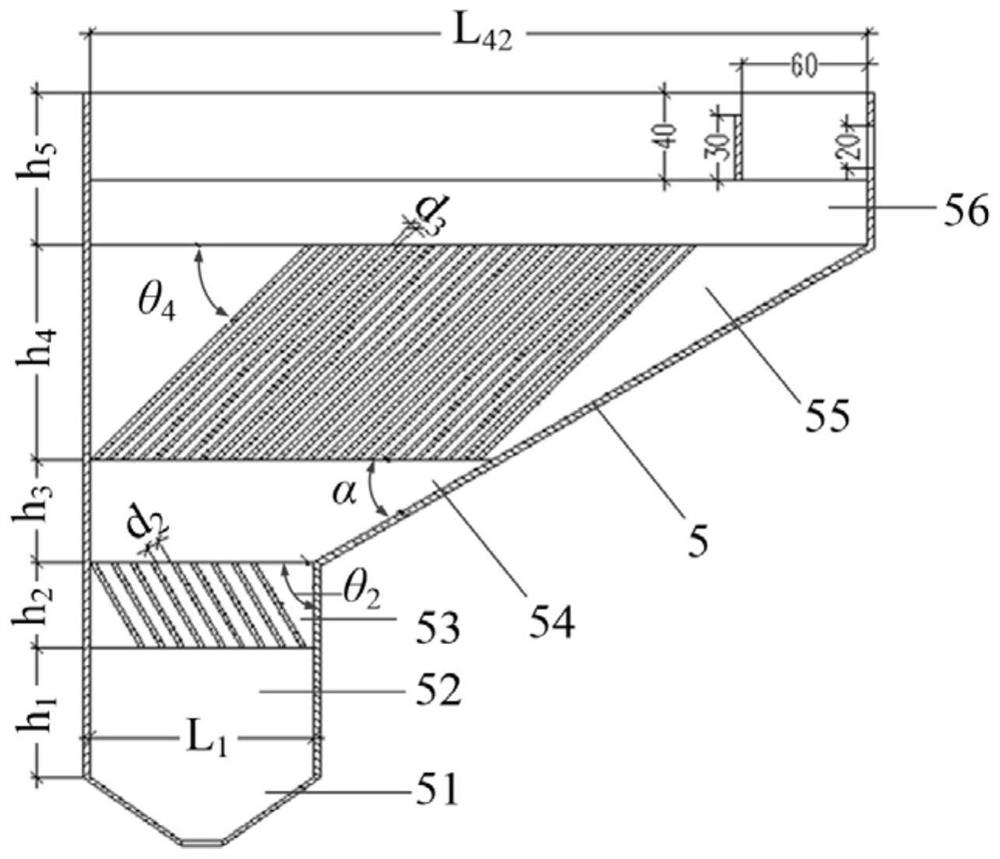 Coagulation sedimentation water purification device