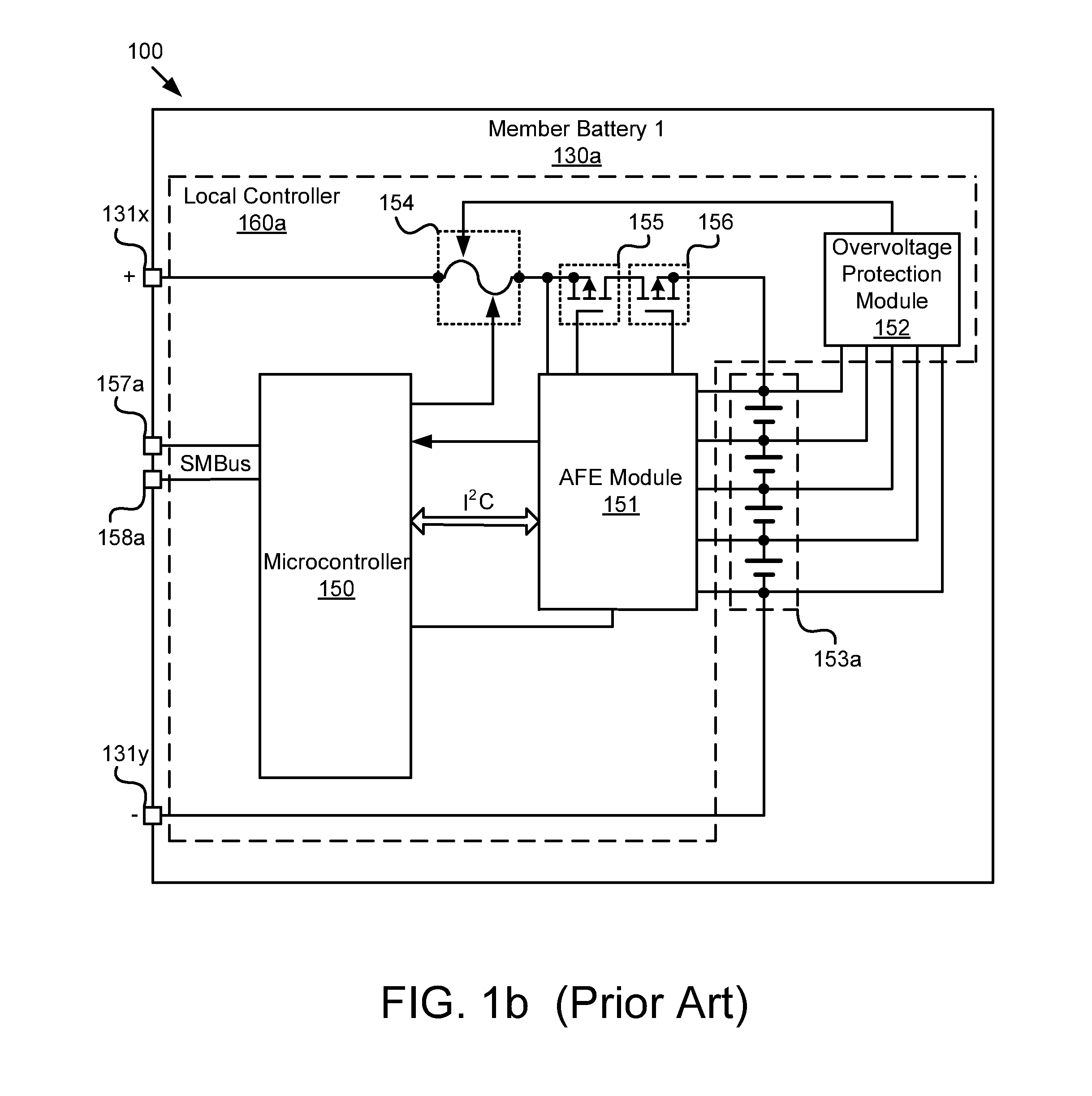 Uninterruptible battery power for electric motor vehicle
