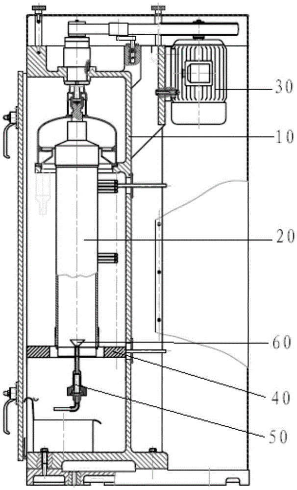 Tubular centrifuge and method thereof for keeping balance of rotating drum