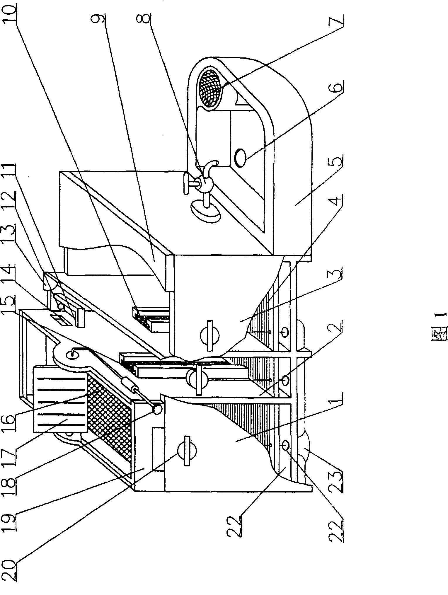 Water saving apparatus of using secondary water for household