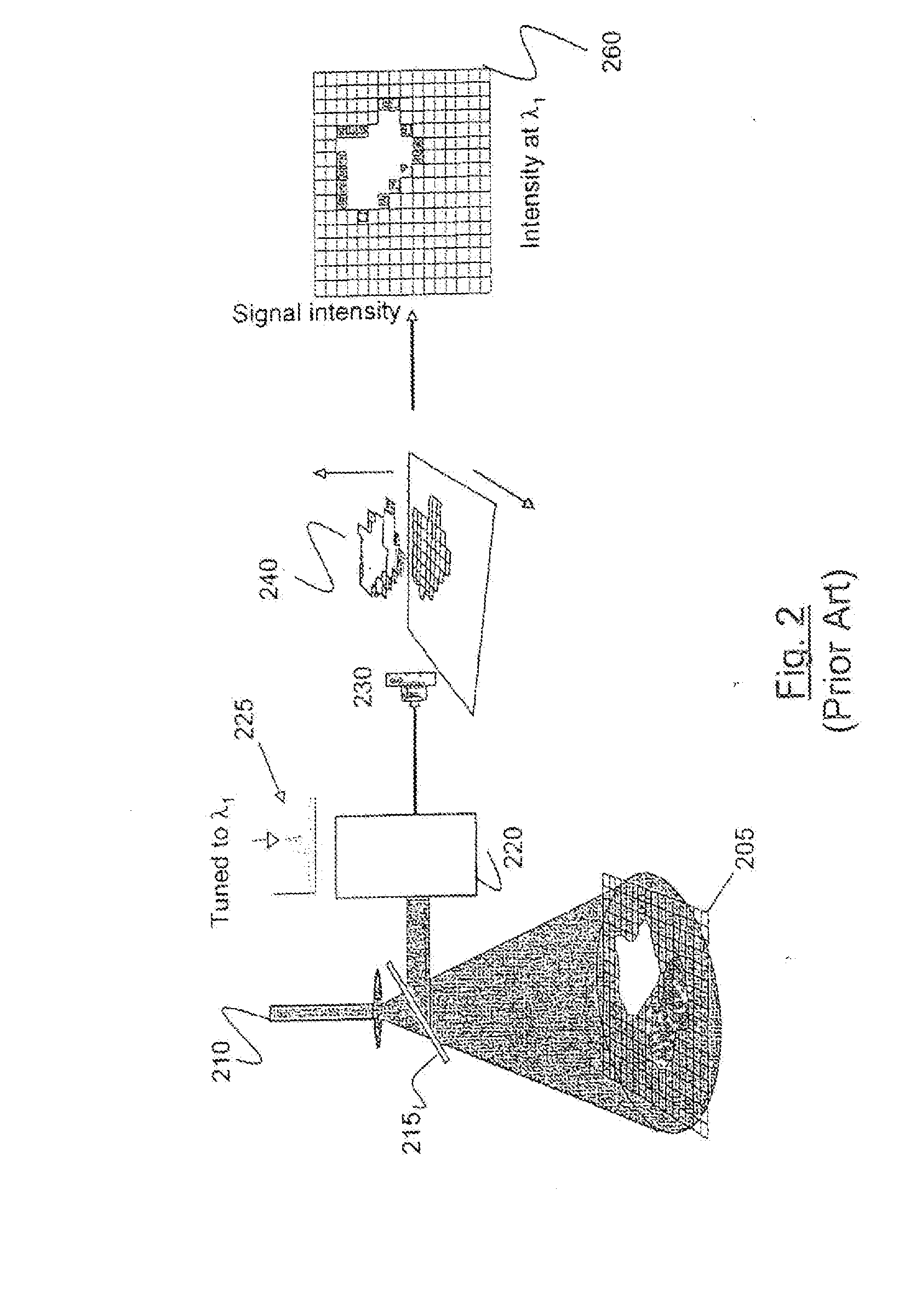 Method and Apparatus for Compact Spectrometer for Multipoint Sampling of an Object