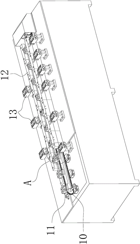 Nut mounting station of quick joint automatic assembly machine