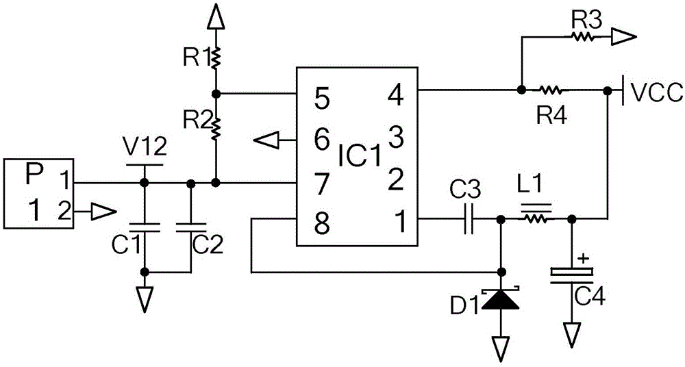 A distributed leveling controller circuit