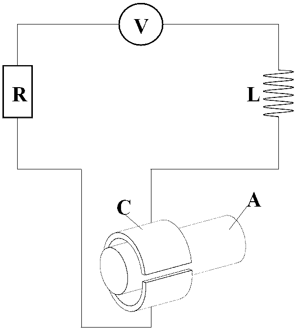 A Method for Capacitance Detection of Non-Metallic Material Discontinuity in Series Resonant Circuit