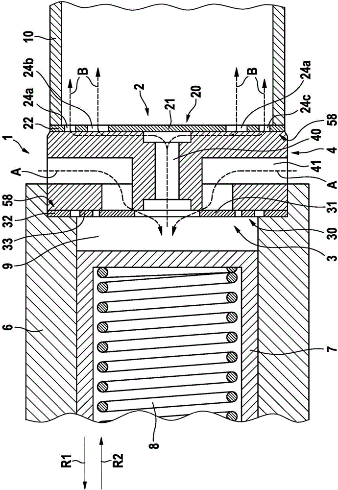 Valve arrangement