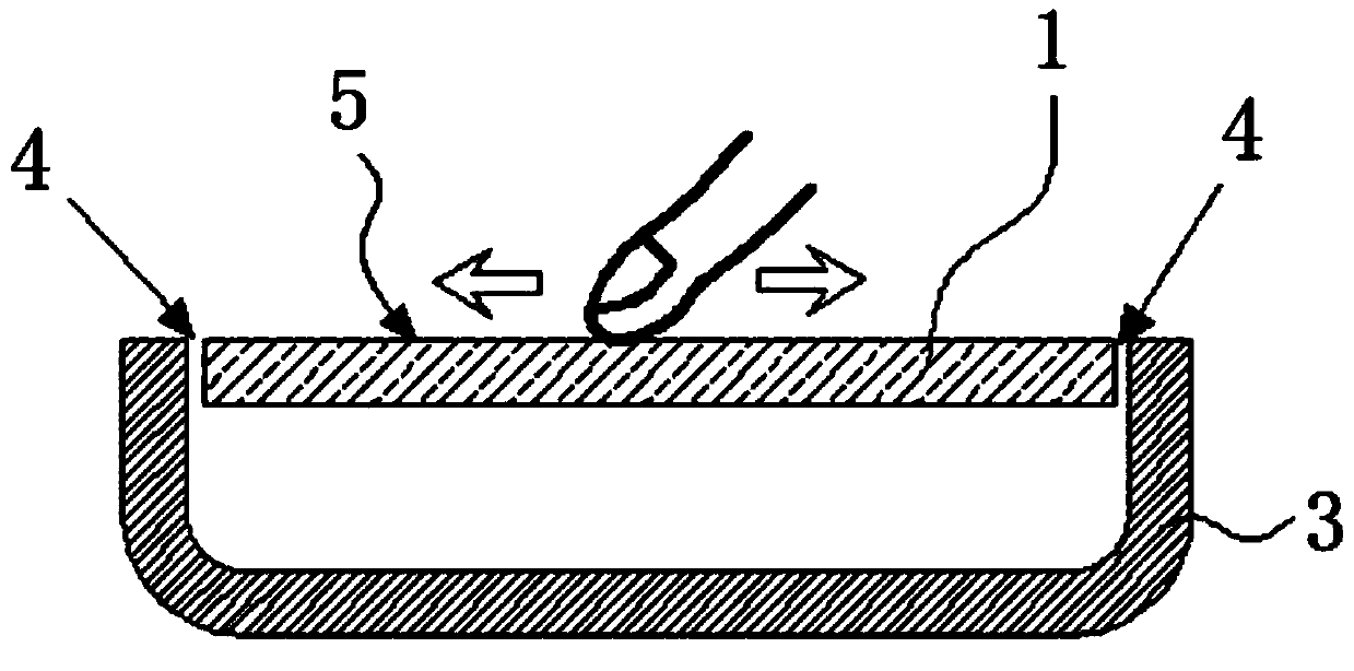 Electronic product with seamless touch operation surface and protection panel thereof