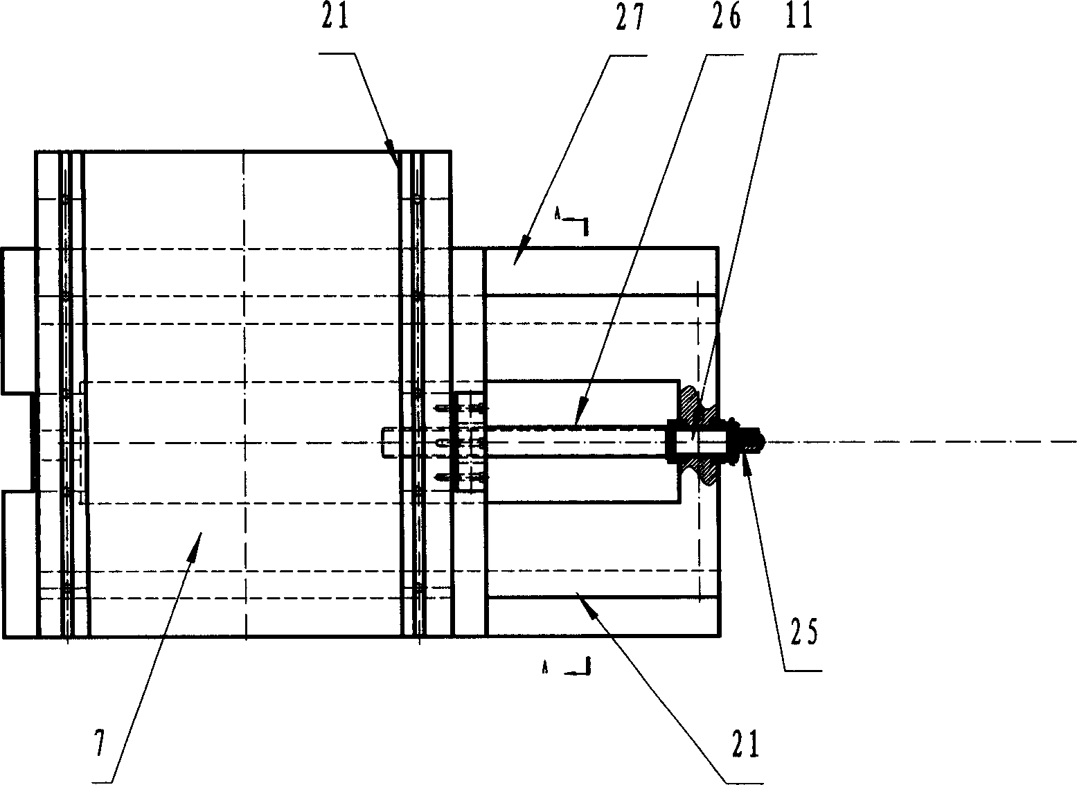 On-line repair method and special combined machine tool thereof